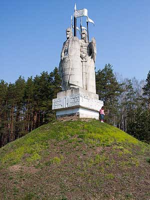 Памятник "Стояние на Угре 1480"