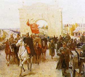 Части РККА входят в Орёл (20 октября 1919 года) Части РККА входят в Орёл (20 октября 1919 года)