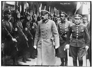 Юзеф Пилсудский в Минске. 1919