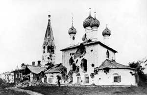 Церковь Никола Рубленый после восстания