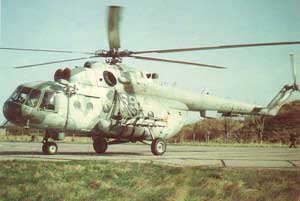 Основным транспортным вертолётом армейской авиации СССР стал Ми-8Т