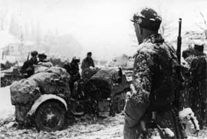 Бойцы 1-й горнострелковой дивизии, 22 декабря 1942 года