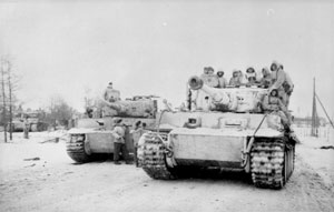 Немецкие танки. Февраль 1944