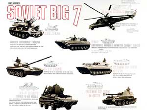Техника сухопутных войск ВС СССР, 1981 г.
