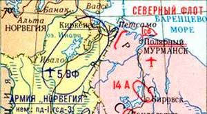 Положение сторон накануне наступления
