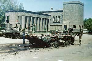 Улицы Кабула на следующий день после революции, 28 апреля 1978