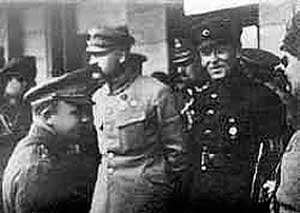 Пилсудский и Петлюра. Киев, 1920